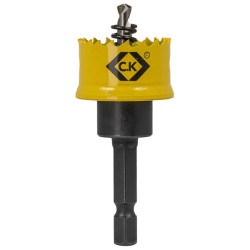 CK Tools T3202A 038 Pro Cobalt Sheet Steel Hole Saw 38mm