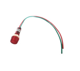 KONTROLKA LED 12V DC AC CZE 12mm