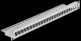 43302 Delock 48 cm 19“ Keystone patch panel 24 port