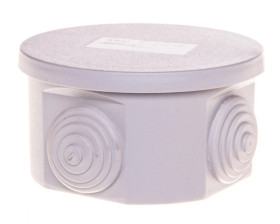Puszka n/t hermetyczna pusta 65x35mm IP44 szara PO-65 31.1
