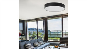 Lampa Wisząca Carlo Kolor Złoty Metal/Tworzywo Sztuczne, Akryl, Led 4000 Lm...