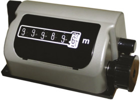 Licznik Resetowanie Ręczne Trumeter Mechaniczne 6-cyfrowy Licznik, sumator