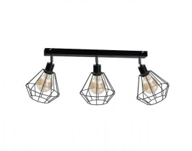 Spot loftowy 3xE27 FOSKAL BLACK