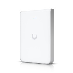Ubiquiti U6-IW | Punkt dostępowy | UniFi6 In-Wall, WiFi 6 Dual Band, 1x GbE PoE In, 4x GbE PoE Out