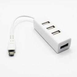 MicroUSB OTG 4 Port USB Hub for the PicoMEM