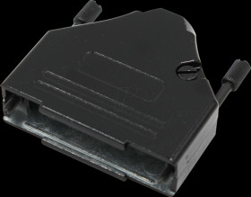 MHDTZK25-BK-K D-Sub cap, 25-pin, straight, black, size B