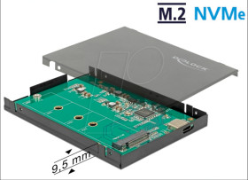 42609 Enclosure, M.2 NVMe PCIe SSD, USB 3.1