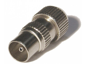 Gniazdo antenowe TV żeńskie metal