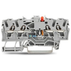 Część do listwy zaciskowej WAGO poziomy: 1 14AWGWciskane TOPJOB S