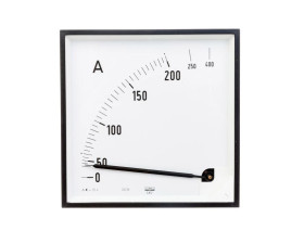 Amperomierz analogowy tablicowy 200/400A do przekładnika 200/5A 144x144mm C3 K=90 st. EA12N F41800000000