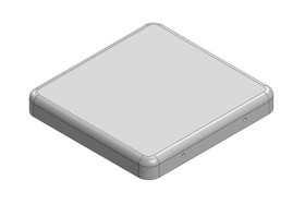 Obudowa ekranowana, Stal cynowana, 31.8 x 30.6 x 4mm, MS312-10