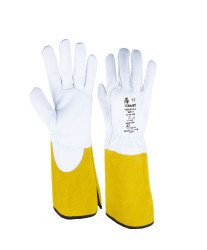 Rękawica rozmiar: 10 materiał: Skóra zastosowanie: Abrasion Resistant, Puncture Resistant, Tear Resistant