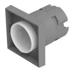 Element wykonawczy przycisku, Siłownik, do uzytku z: Urządzenia przełączające, Szary, Utrzymane