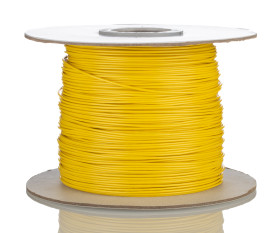 Przewód montażowy 0,81mm² Żółty RS PRO PVC 18 AWG 300 V dł. 305m 16/0.25 mm