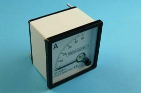 AMPER.50DC 72x72mm 75mV WYM.SKALA
