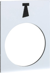 Label, for control and signal devices, ZB2BY4932
