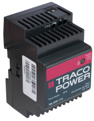 Zasilacz szyny DIN TBL I wy 2.5 A TRACOPOWER 1 -wyjściowy 264V ac AC 70 °C 16V dc -25 °C DC Tryb przełączany 30 W