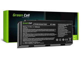 Bateria Green Cell BTY-M6D do Laptopa MSI GT60 GT70 GT660 GT680 GT683 GT780 GT783 GX660 GX680 GX780