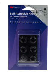 Stopki samoprzylepne grubość: 10.1mm średnica: 22.3mm Cylindryczny Przyklejanie 3M