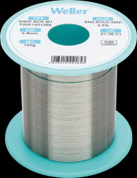 T0051401399 SCN M1 solder wire, Ø 0.8 mm, 100 g
