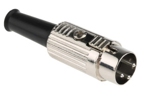 Wtyk Din 3 -pinowe Męski Montaż na kablu 100 V AC