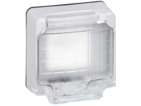 PLEXO IP66 Adapter mosaic z klapką szerokość 2m mechanizm bez puszki 090490 LEGRAND