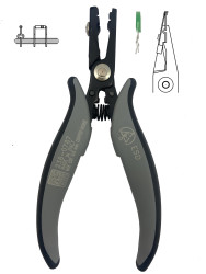 Szczypce do formowania Szczypce do formowania RS PRO długość całkowita: 150 mm Stal węglowa