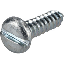 R-TECH 337104 Slotted Pan Head Self-Tapping Screws No.10 3/4in 19.0mm - Pk100