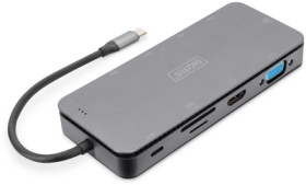 11 port USB-C docking station with SSD enclosure, DA-70896