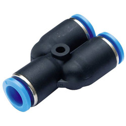 TruComponents 656493 Y-piece PY8 Pipe &#xD8;: 8 mm 1pc