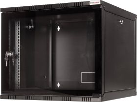Szafa rack wisząca 19'' LogiLink 19" WALLMOUNT SOHO BOX 9U 540*550, BLACK, FLATPACK (S x W x G) 540 x 456 x 550 mm 9 U