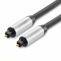 Kabel Optyczny 1m UGREEN AV108 Toslink HQ, SPDIF Szary