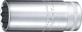 Stahlwille 46 A 19/32 02420035 Podwójny sześciokąt Nasadka 19/32" 3/8" (10 mm)