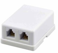 TSOCK-4-X2 2 gniazda natynkowe typu PLUG-4 styki