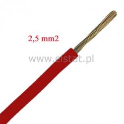 LGY 2,5 / 750V kabel czerwony linka