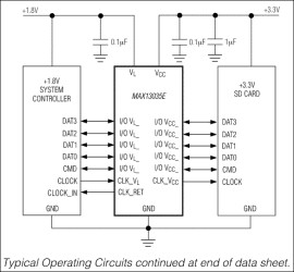 6-Channel High-Speed Logic-Level Translators