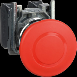 XB4BT845 Emergency stop switch, Harmony XB4, 22 mm, red, pull release, 1