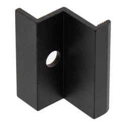 Klamra montażowa PV końcowa 50mm grubość ramy 32mm czarna