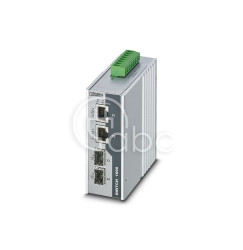 Switch ethernetowy 2xRJ45 PoE 10/100/1000 Mbps 2xSFP 100/1000 Mbps IP30 FL...
