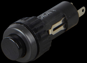 1.10.107.011/0104 Button, NO, 24 V, 0.1 A, Ø 9.1 mm, black