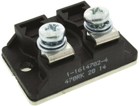 Rezystor do montażu w obudowie 470Ω 100W ±10% TE Connectivity ±150ppm/°C grubowarstwowy