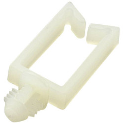 TruComponents 41168 Cable mount &#xD8;20mm &#x2B; spring toggle Ecru 1pcs