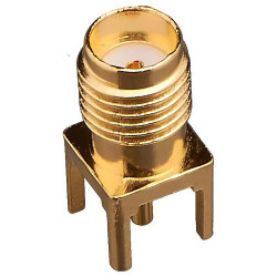 Złącze koncentryczne Montaż na kablu Żeński typ złącza Złącze SMA Lutowane