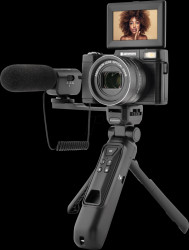 VLG4KOPT Vlogging compact camera pack, 24 MP, 4K videos