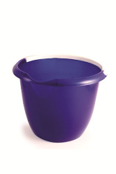 10 Ltr Bucket with Plastic Handle Blue