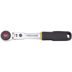 Proxxon 23074 Ratchet Flexible Head 1/4&quot; Changeable Direction Rustproof