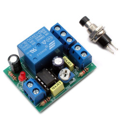 Zestaw AVT1689C przekaźnik czasu Timer czasowy na 12VDC