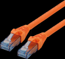21152771 Patch cable Cat. 6a UTP, LSOH, orange, 1 m