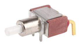 Nasadka przełącznika Chwilowy SPDT, montaż PCB C & K