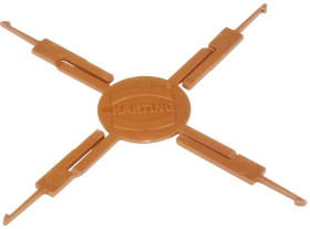 Złącze przemysłowe 09468400000 Harting Zawartość: 1 szt.